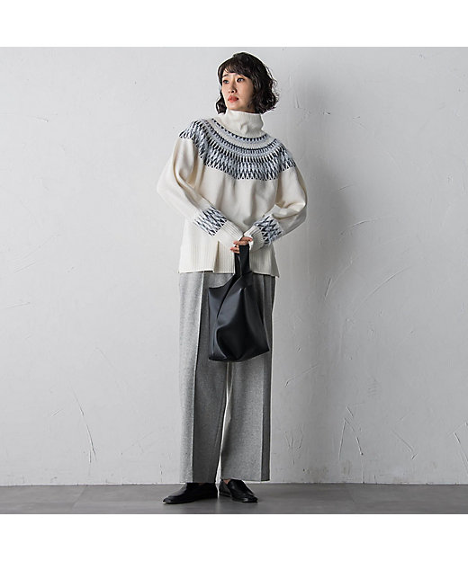 フェアアイル柄ニット | la.f（Women）/ラ エフ | 三越伊勢丹