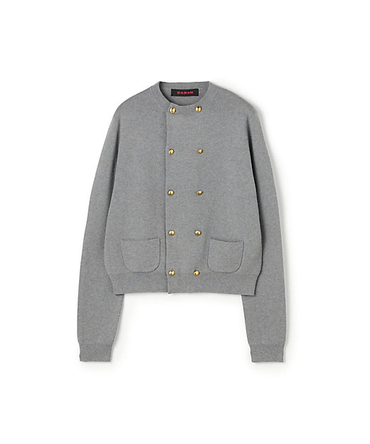 コットンカシミヤ ダブルボタンカーディガン | CABaN/キャバン | 三越