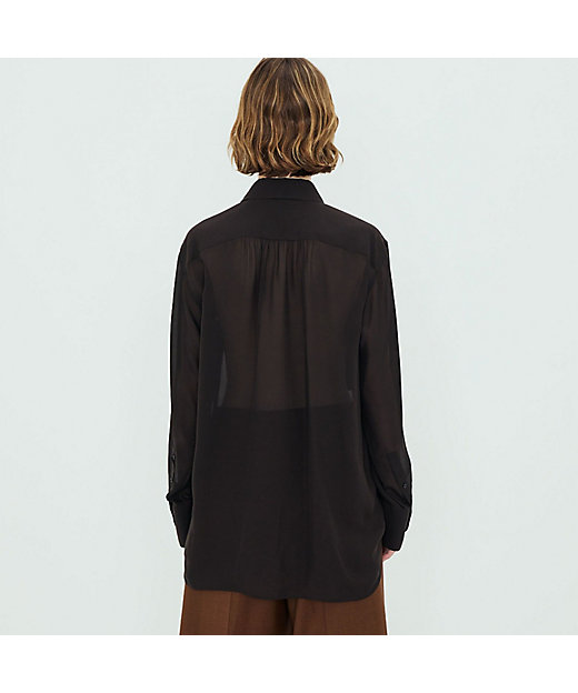 シルクローン ボザムシャツ | TOMORROWLAND .B (Women