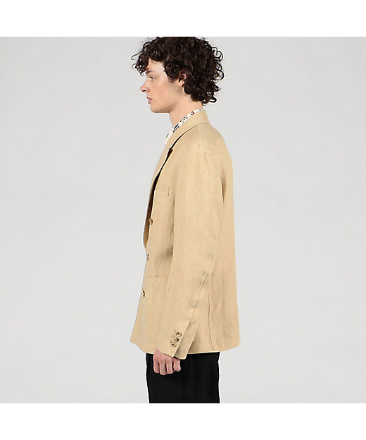 CABaN アイリッシュリネン ダブルブレストジャケット | CABaN