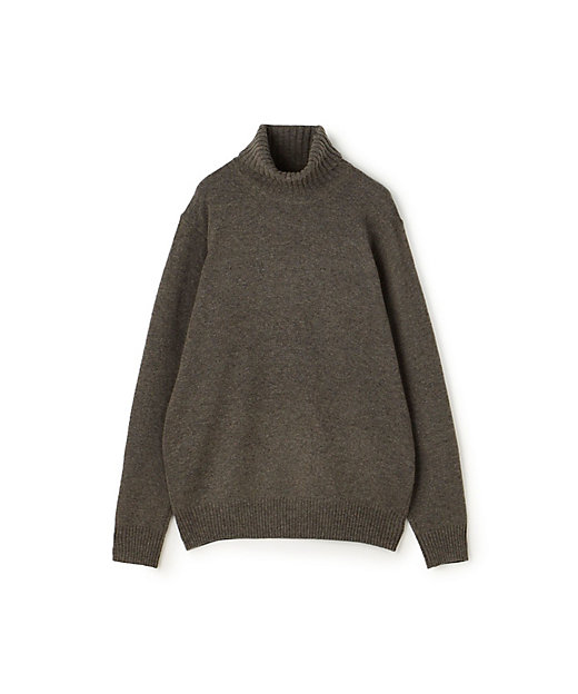 エクストラファインメリノウール タートルネックニット | TOMORROWLAND