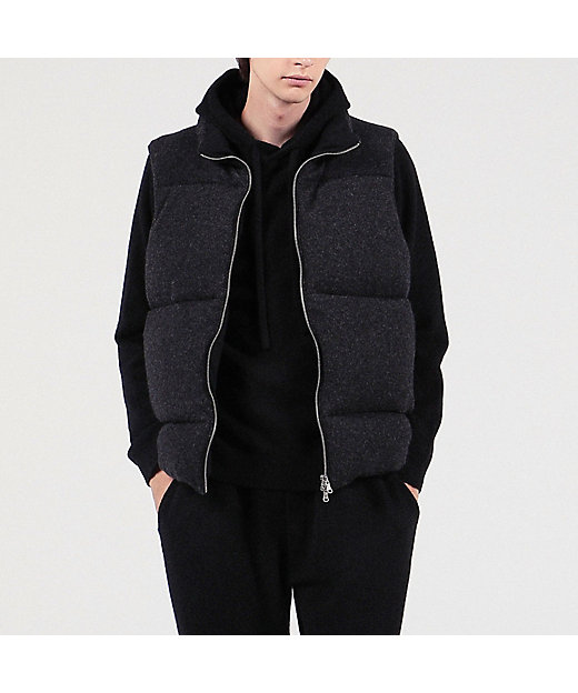 カシミヤ ニットダウンベスト | TOMORROWLAND (Men)/トゥモローランド