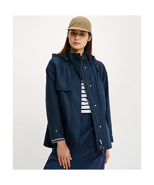 GORE－TEX ゴアテックス 撥水 2レイヤー フーデッド ジップ