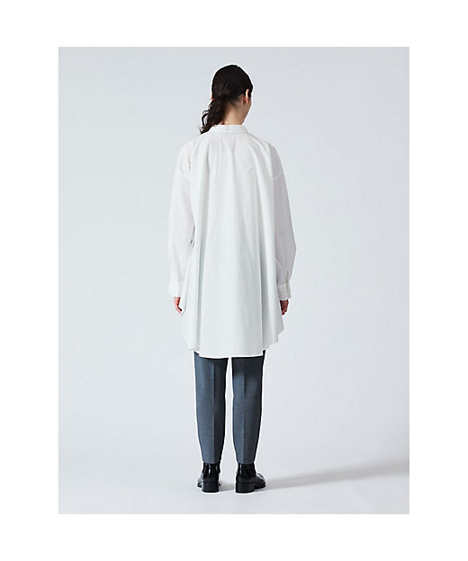 mizuiro ind ワイドシャツチュニック | mizuiro ind (Women