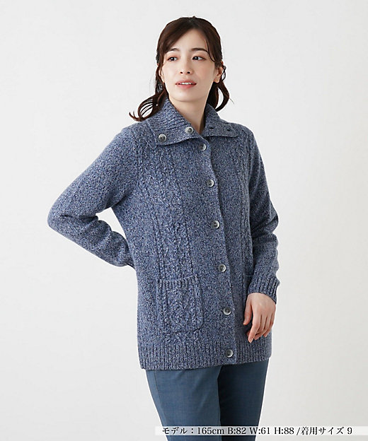 カシミヤニットカーディガン | Leilian (Women)/レリアン | 三越伊勢丹