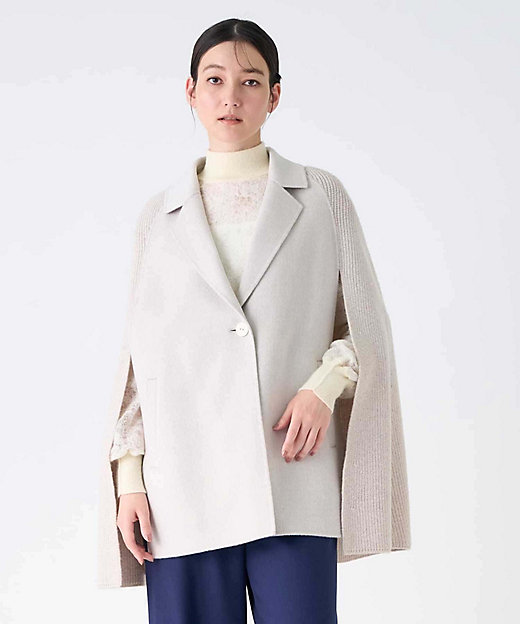 ダブルフェイスコート | LANVIN COLLECTION (Women)/ランバン