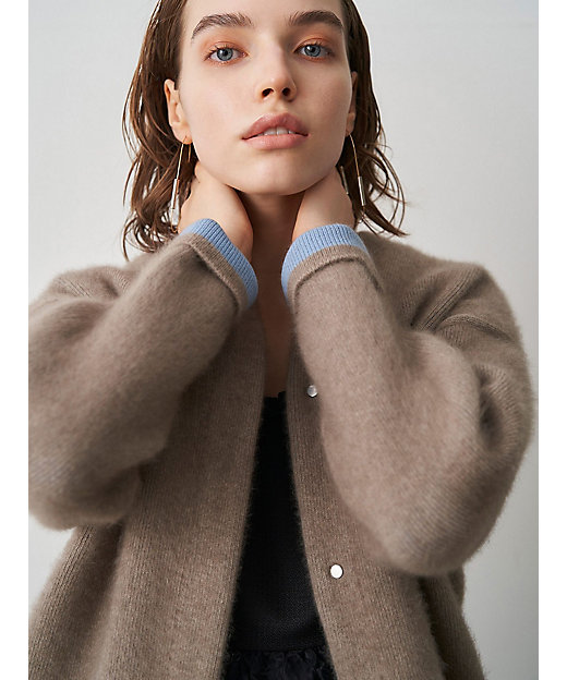 CN RACCOON MIX W CARDIGAN | ELENDEEK/エレン