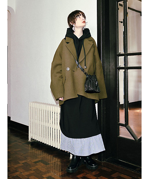 DOLMAN MIDDLE WOOL CT | UN3D./アンスリード