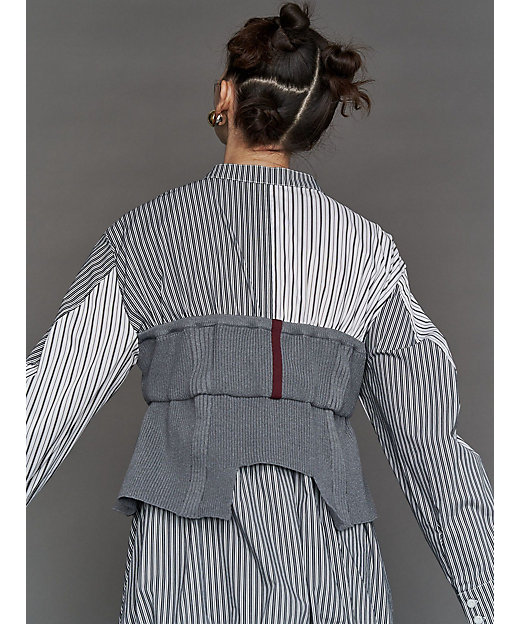 KNIT BUSTIER DOCKING SH【セットアップ着用可能