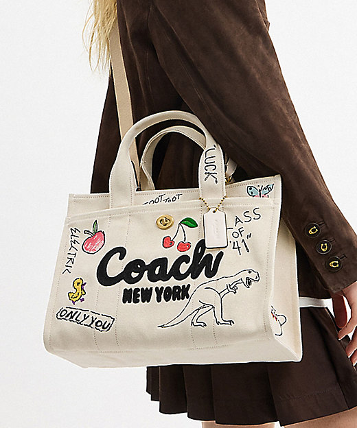 カーゴ トート バッグ・スケッチ プリント | COACH/コーチ | 三越