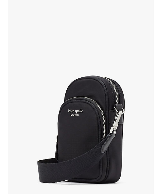 サム KSNYL ナイロン ノース サウス フォン クロスボディ | KATE