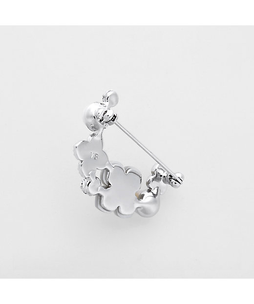 淡水パール シェルフラワー ブローチ VBMV2006 MP | VENDOME