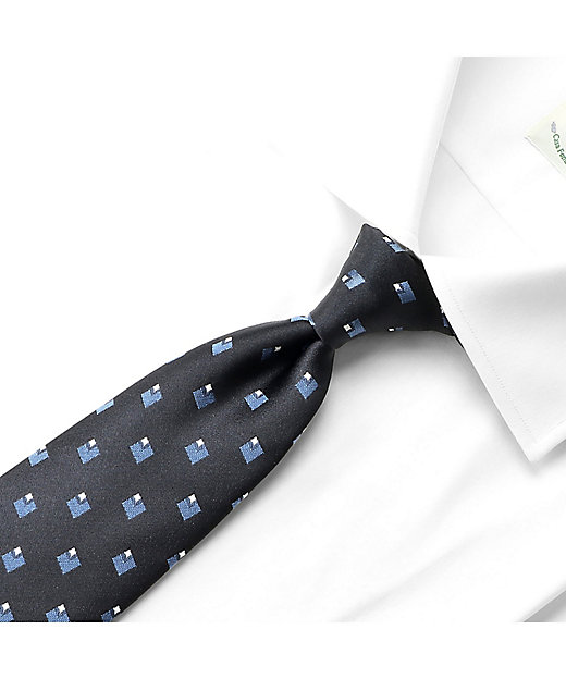 シルクジャカード小紋柄ネクタイ「459033」 CR459033ー