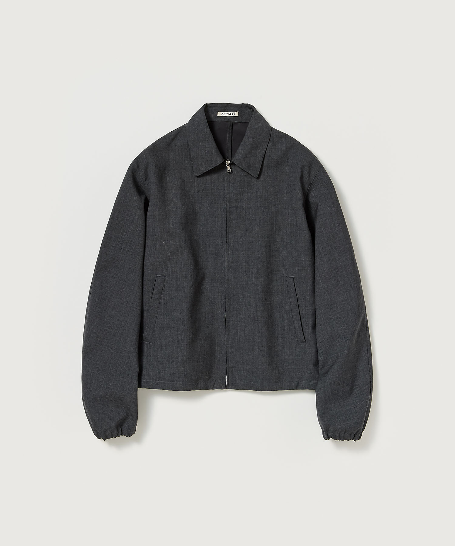 ブルゾン BONDED TROPICAL WOOL ZIP