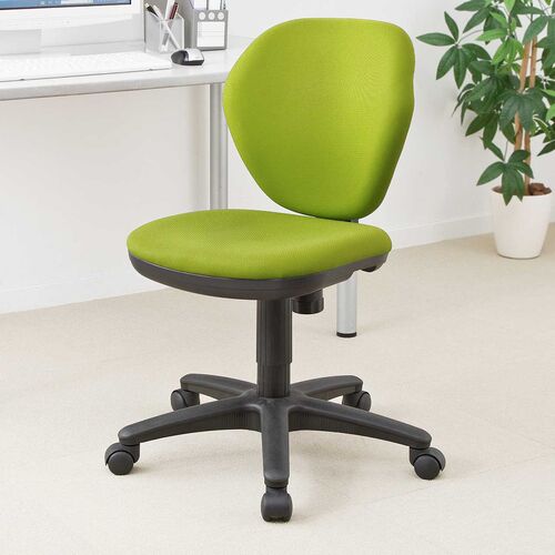 オフィスチェア スタンダードモデル ロッキング機能付き グリーン 100