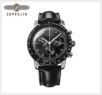 JALとっておきの逸品｜〔ZEPPELIN〕 JAPAN LIMITED クロノグラフ（8892