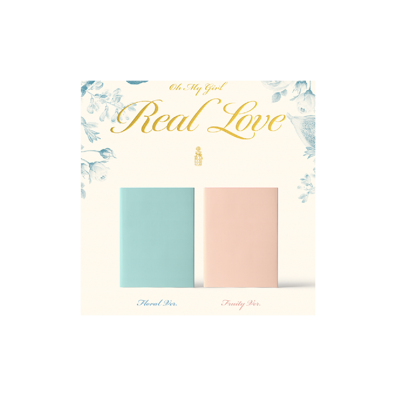 OH MY GIRL - Real Love + Poster [928] Album version Floral Ver.