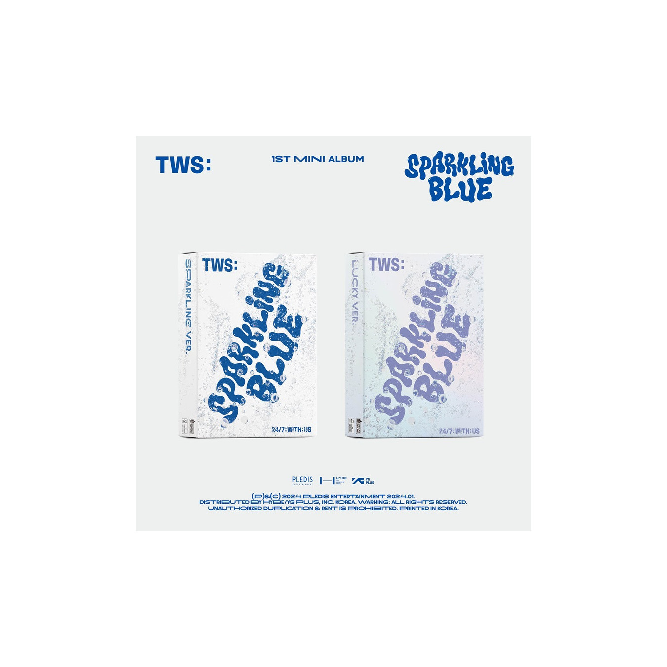 TWS - Sparkling Blue [2825] Album version Lucky ver.
