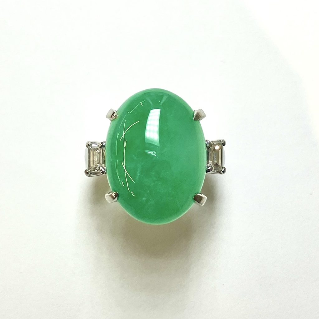 天然本翡翠20gの買取実績｜色石BANK