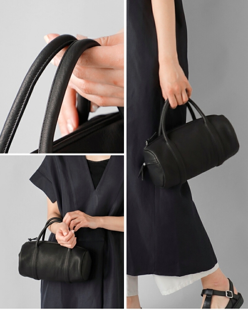 Aeta アエタ DA101 CYLINDER BOSTON ディアレザーボストン バッグ DEER