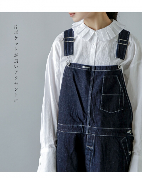 LENO リノ セルヴィッチデニム オーバーオール leno-pt005-008-hm