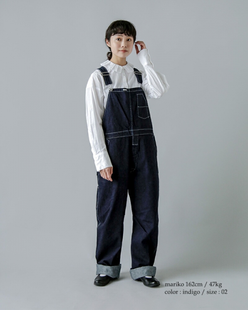 LENO リノ セルヴィッチデニム オーバーオール leno-pt005-008-hm
