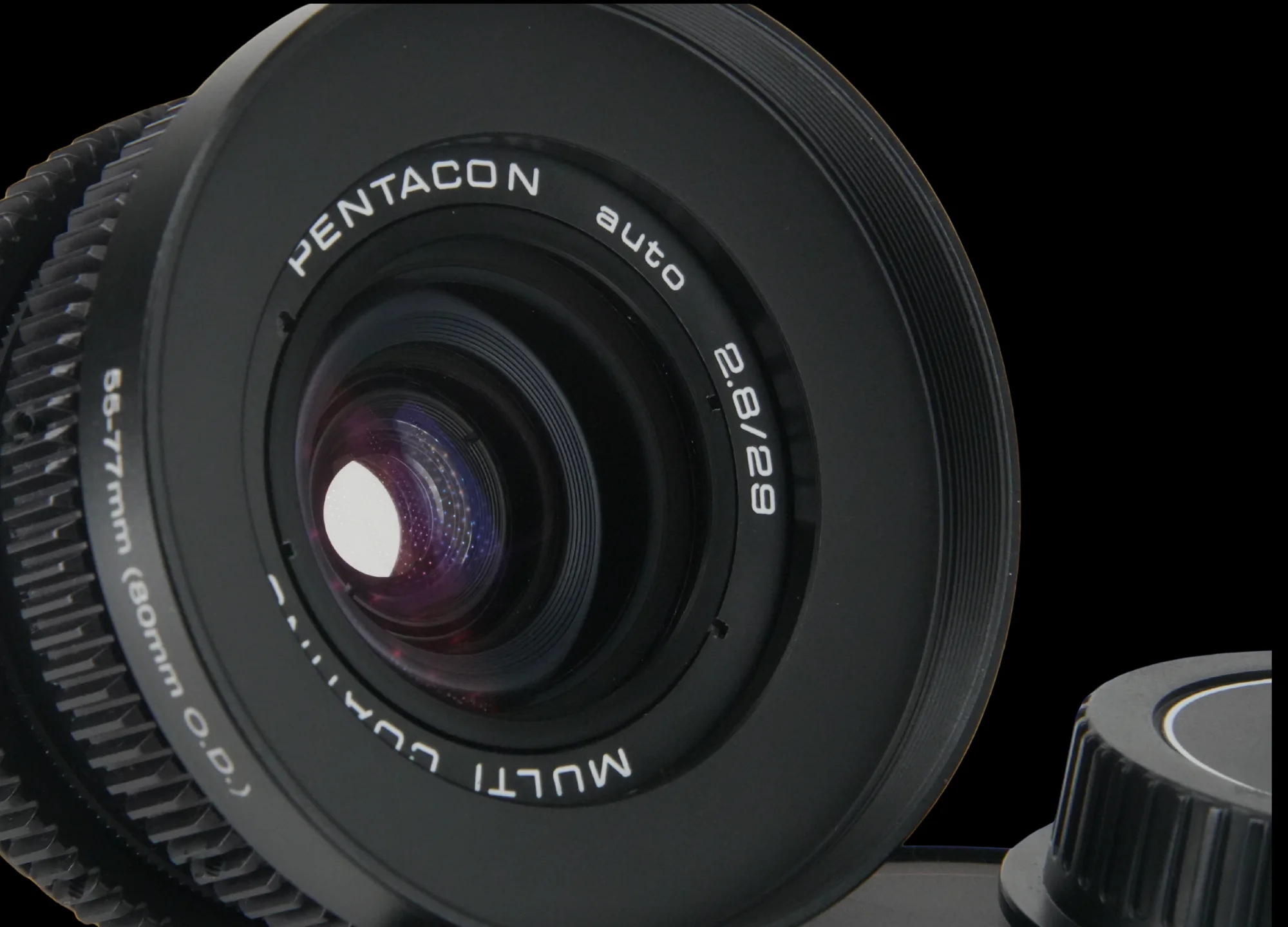 Buy MC Pentacon 29mm F2.8 Wide Angle Full Frame Vintage Lens Black