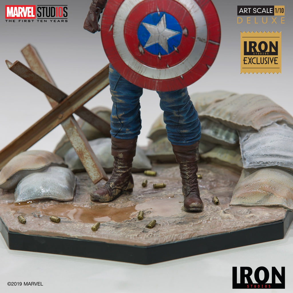 Statue Captain America - MCU 10 Years - Marvel - Art Scale 1/10