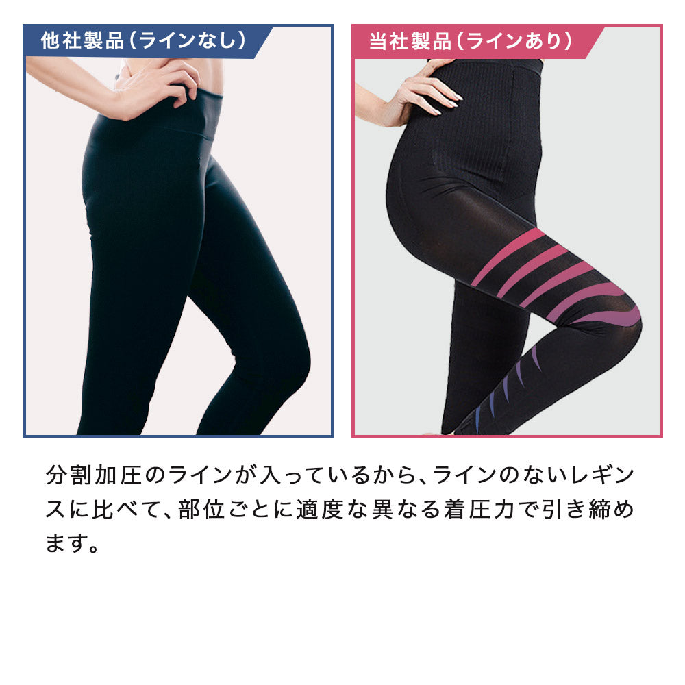 強力着圧ですっきりリセット 着圧レギンス 着圧スパッツ – Iris Candy