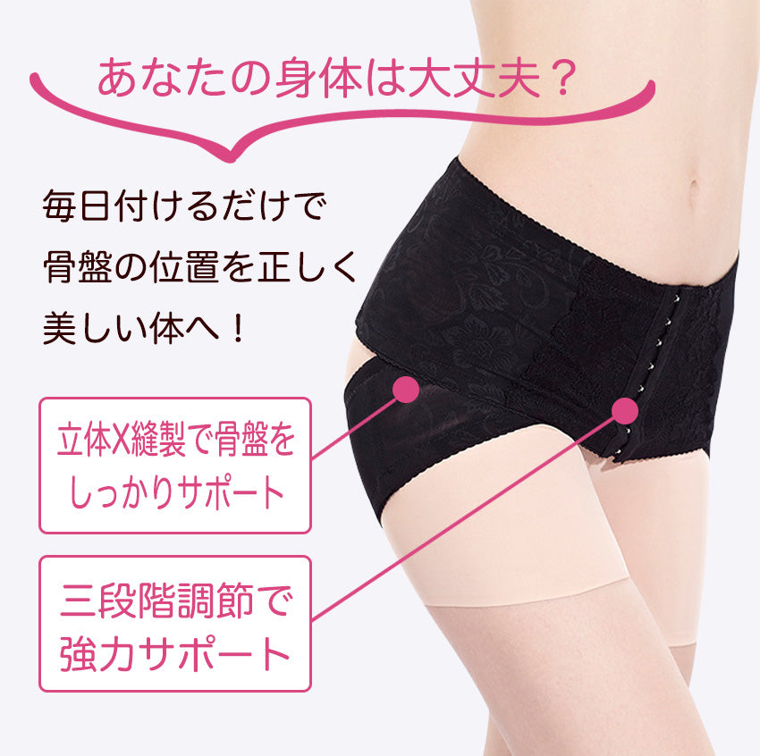 パワーネットでギュッと引き締め 骨盤サポートベルト – Iris Candy