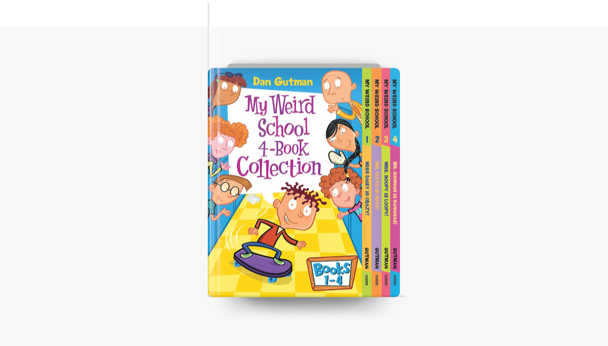 My Weird School 4-Book Collection with Bonus Material by Dan
