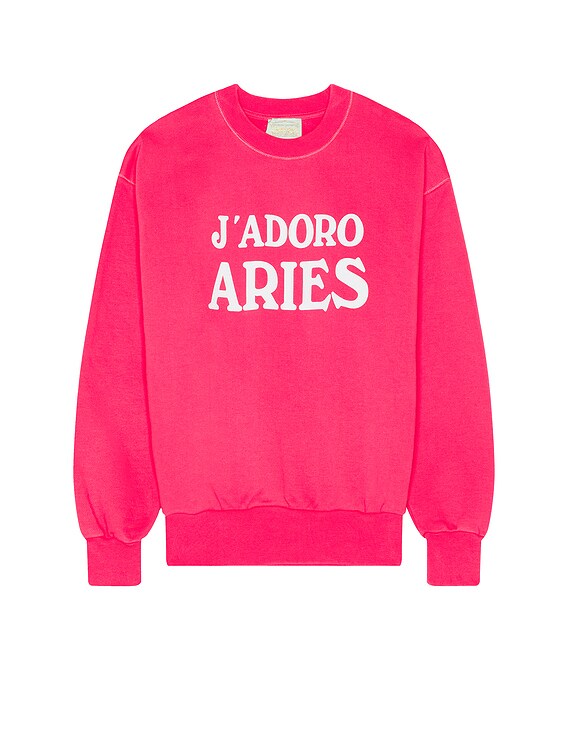 Aries Jadoro Aries Sweatshirt in Magenta | FWRD
