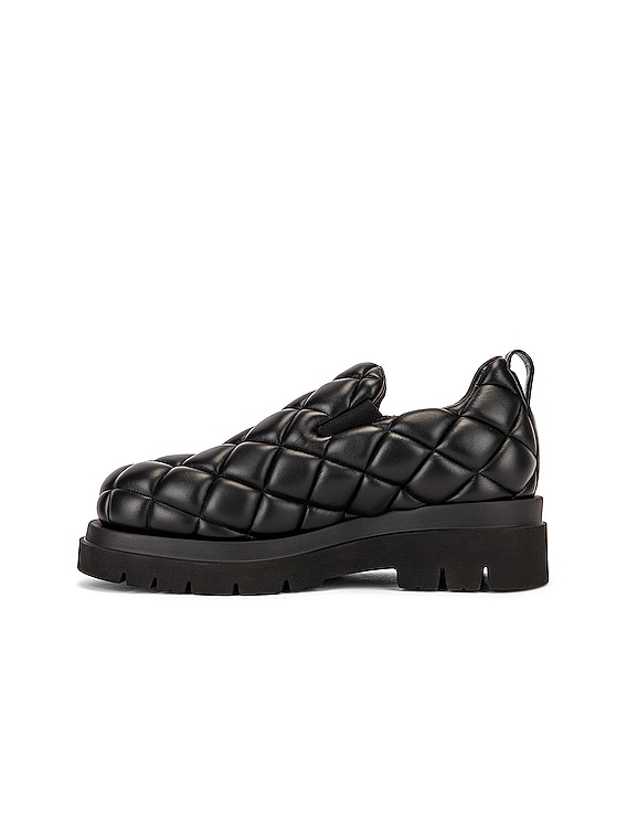 Bottega Veneta Quilted Shoe in Black | FWRD