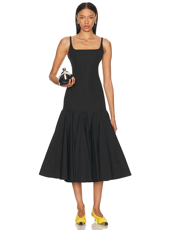 JACQUEMUS La Robe Agave in Black | FWRD