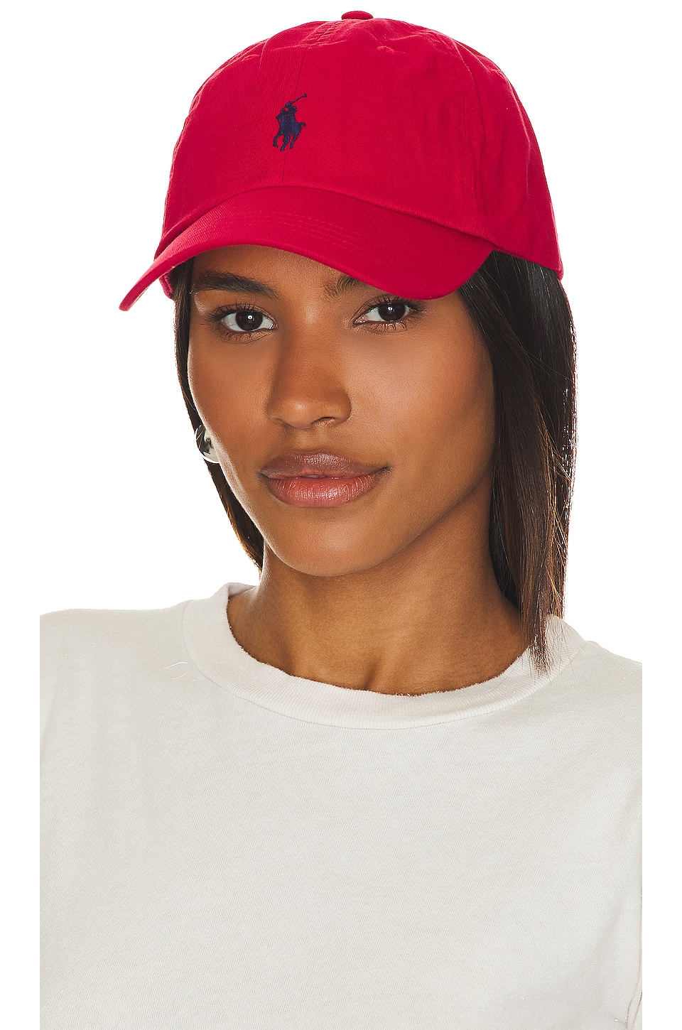 Polo Ralph Lauren Chino Cap in RL 2000 Red in Rl 2000 Red & Blue