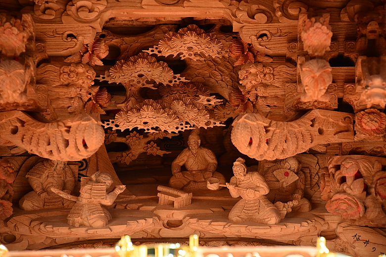 貝塚 森町新調だんじり その③：後屋根回り | シン・板原村のだんじり会館