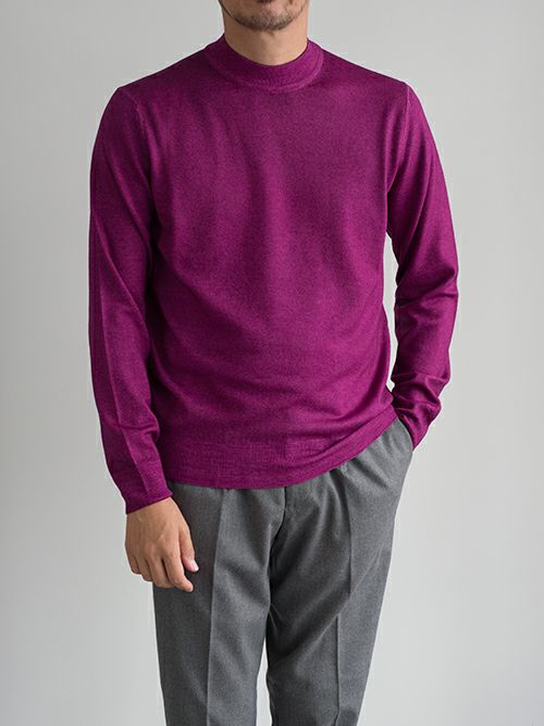 OUTLET】【SALE】Crucianiクルチアーニ クルーネックニット【全2色