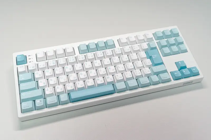 EPOMAKER TH87 JISレビュー【日本語配列でクリーミーな打鍵感が