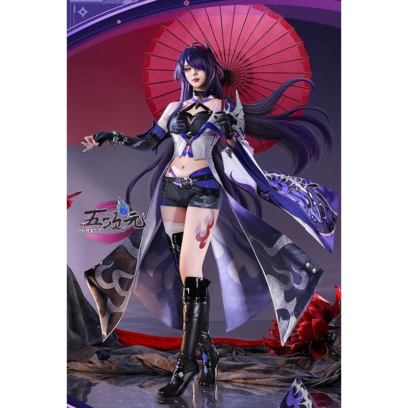 三分妄想 崩壊スターレイル コスプレ スタレ 黄泉 衣装 ※ウィッグ 靴