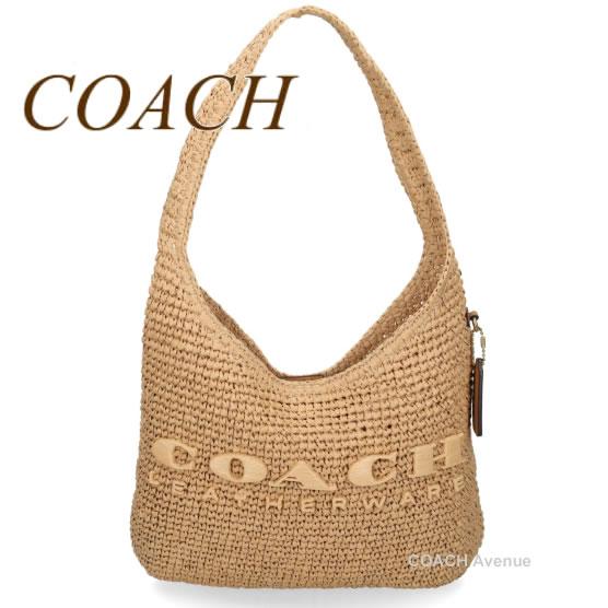 COACH（コーチ） 残り一点 COACH CAL97 かごバッグ ストロー