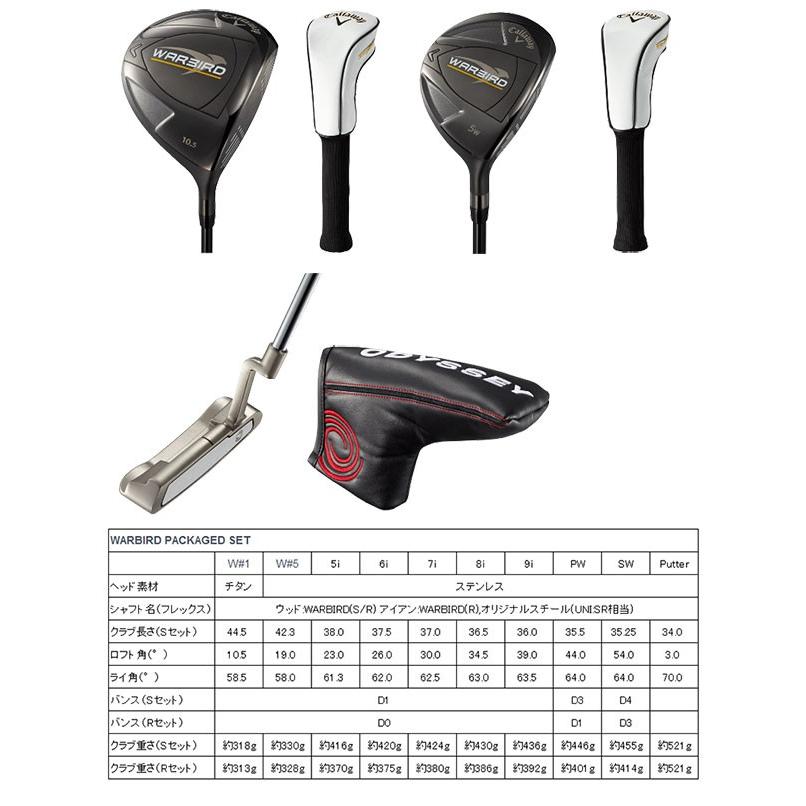 Callaway（キャロウェイ） Callaway WARBIRD 2019年モデル 10本セット