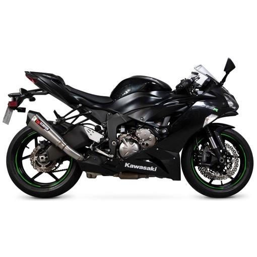 KAWASAKI カワサキ ZX-6R 19- スリップオン SERKET 【SCORPION