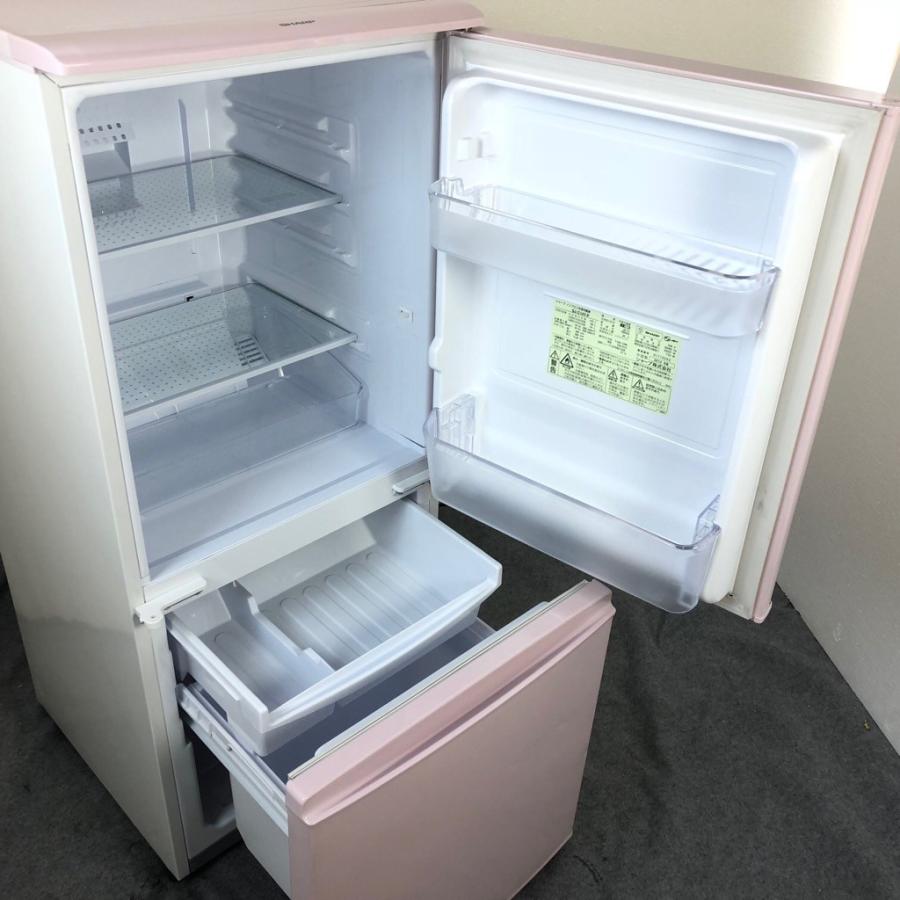 SHARP（シャープ） 中古 137L 2ドア冷蔵庫 つけかえどっちもドア