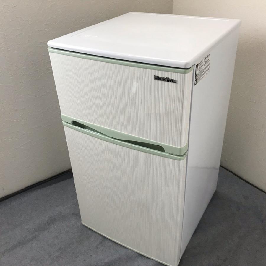 中古 96L 2ドア冷蔵庫 エラヴィタックス ER-106HG 2014年製 ワンルーム