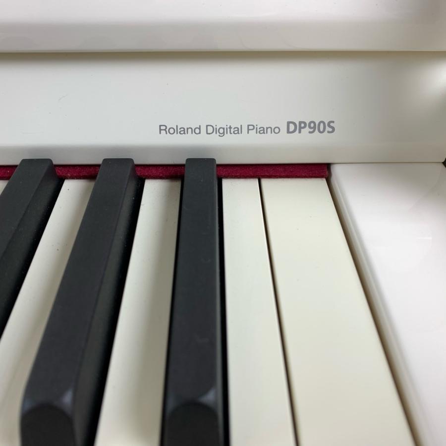 ローランド（Roland） 中古 保証付 DP90S デジタルピアノ 88鍵 白塗