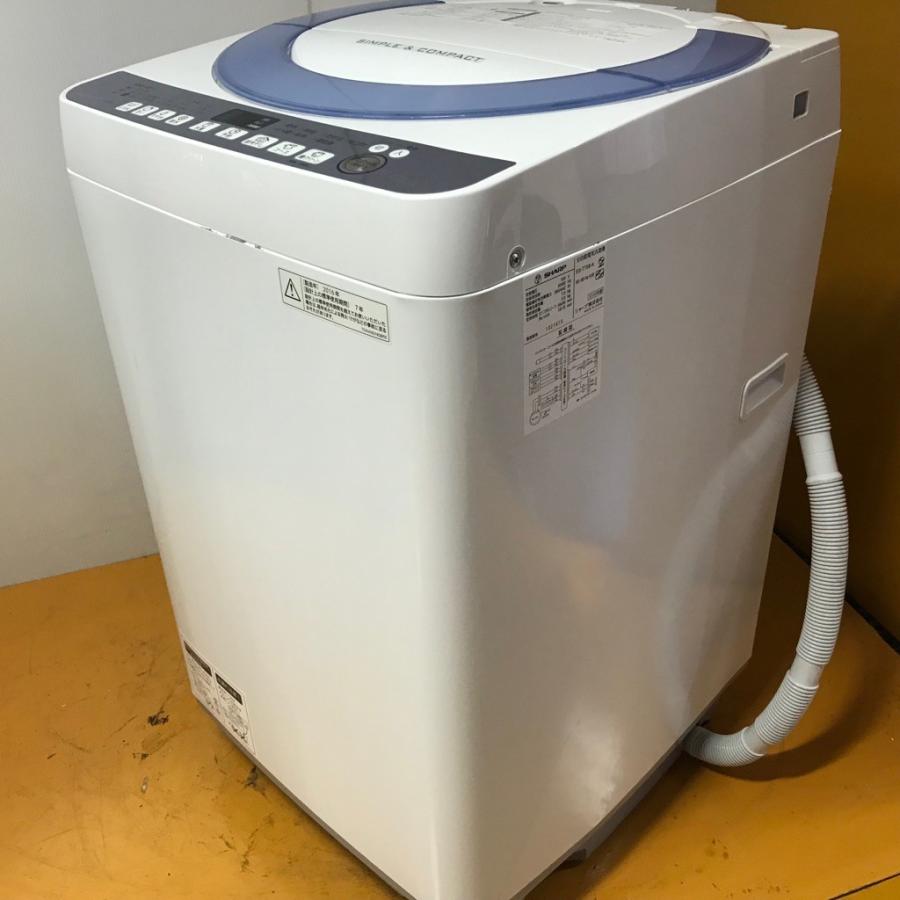 SHARP（シャープ） 中古 洗濯機 7.0kg ES-T708-A 2016年製 高年式 洗濯
