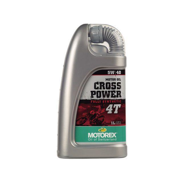 MOTOREX（モトレックス） CROSS POWER 4T 5W-40 容量 1L MOTOREX