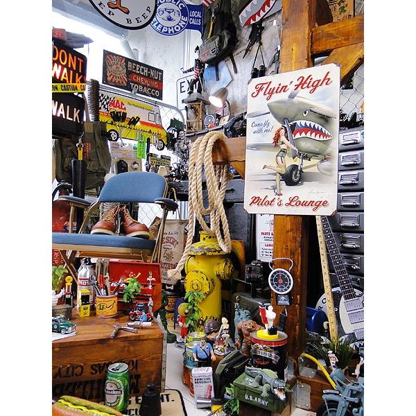 アメリカン レトロ ☆稀少な絶盤品☆ ピンナップガール＆戦闘機 U.S.