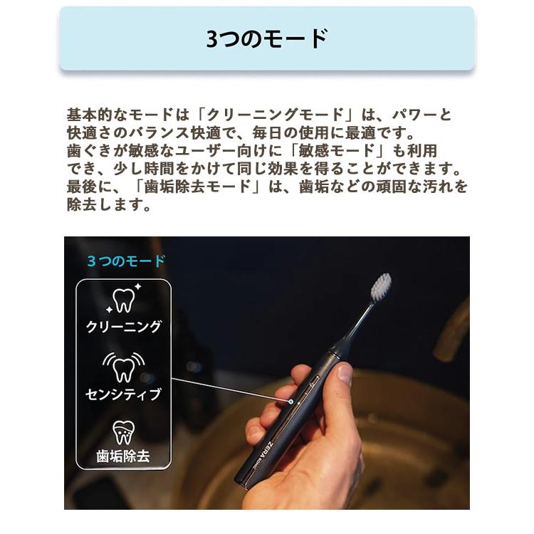 ゼラソニック ZERA SONIC (送料無料) 電動歯ブラシ 歯間ブラシ 歯垢