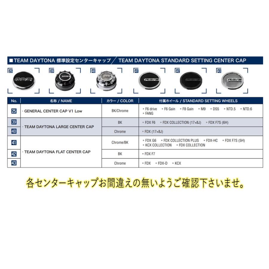 レイズ GENERAL CENTER CAP V1 センターキャップ 新品1個 正規品 RAYS